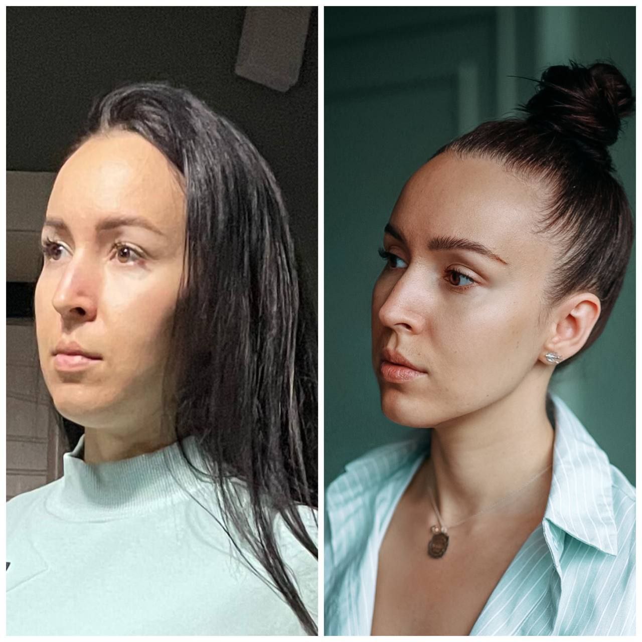 Student transformation before and after 14