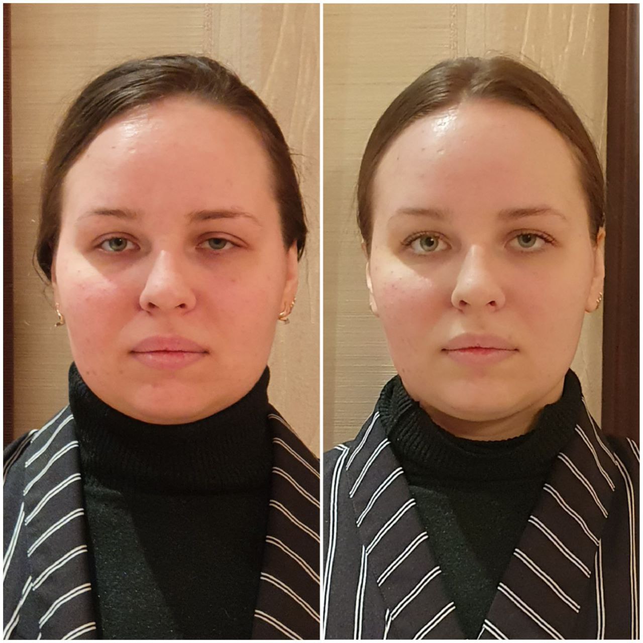 Student transformation before and after 5